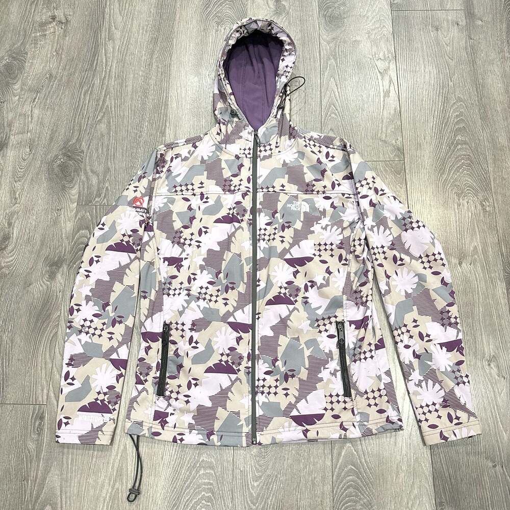 The North Face Summit Series Windstopper Softshell Jacket Floral Print Women's M